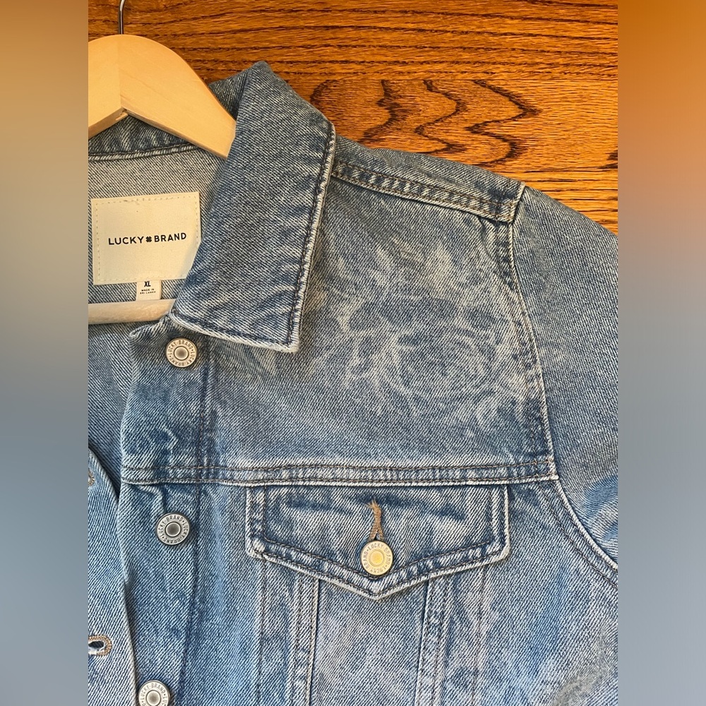 Lucky Brand Denim Jean Jacket Limited Edition - Picture 2 of 11
